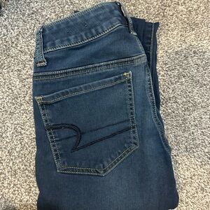 American Eagle Outfitters Blue Denim Jeggings